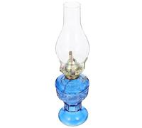 Garneck Lámpara de Aceite Retro de Vidrio para Decoración y Colección, Lámpara Pequeña Vintage Adecuado para Dormitorio y Cocina, Diseño Elegante y Funcional
