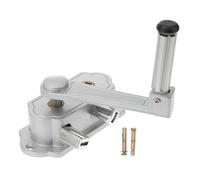 Garneck Manivela Manual de Aleación para Tendedero Accesorio Elevador de Ropa Resistente y Práctico Compatible para Uso Hogar y Lavandería Color Plata Elegante