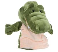 Garneck Marioneta de Mano de cocodrilo con Dientes - Marioneta de Mano de Felpa para Contar Historias - Juegos de rol y lecciones - Ideal para cumpleaños preescolares y Juegos creativos