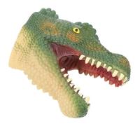 Garneck Marioneta de Mano de Dinosaurio de Suave Juguete Interactivo para Adultos Muñeco Animal Realista para Contar Historias y Estimular Habilidades Motoras