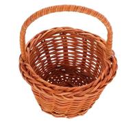 Garneck Mini Cesta Decorativa para Almacenamiento Cesta de Escritorio Creativa para Decoración de Escritorio Color DIY para Miniatura