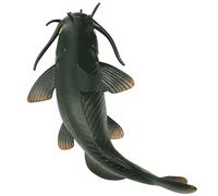 Garneck Modelo de Bagre de Plástico Realista, Figura Marrón