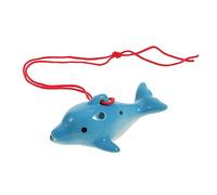 Garneck Ocarina de Cerámica de 6 para Principiantes Instrumento Musical Portátil Ocarina Alto Creativa para Niños Juguete Musical para