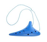 Garneck Ocarina de Resina de Orificios Do C Instrumento Musical Ligero y Duradero Principiantes y Músicos Sonido Rico y Rango Tonal