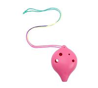 Garneck Ocarina De Resina Portátil Para Principiantes - Flauta De 12 Agujeros - Diseño Ergonómico y Ligero Ideal Para y Adultos Instrumento Musical Perfecto Para Aprender y Jugar En