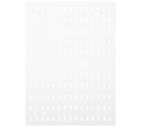 Garneck Organizador de Panel Perforado Grande sin Taladro Estante de Almacenamiento Adhesivo de Plástico Blanco para Pared y Puerta Adecuado para Garaje Taller y Cocina Soporte