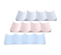 Garneck Organizador para Botellas de Vino para Nevera y Cocina 3 Piezas Diseño Minimalista y Bordes Redondeados Almacenamiento Multifuncional y Optimización del Espacio
