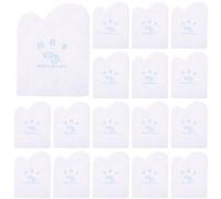 Garneck Paños Desechables para Limpiar Zapatos 20 Piezas, No Tejidos de Tela Resistente, Tamaño Pequeño, Toallas para Calzado de Viaje y Hotel, Paños para Eliminar Polvo y Suciedad