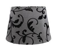 Garneck Pantalla de Lámpara de Tela Estampado de Flores, Diseño Moderno para Lámparas de Mesa y Pared, Tamaño Mediano, Color Beige, Cubierta de Luz Cálida para Dormitorio y Salón,