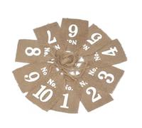 Garneck Paquete De 20 Fundas para Botellas De Vino Etiquetas Decorativas para Bolsas De Botellas De Vino Recuerdo para Fiestas Y Bodas