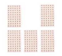 Garneck Parches Magnéticos para Acupresión en Orejas 600 Unidades Negras, Pegatinas para Auriculoterapia y Cuidado Auditivo, Kit Práctico para Aliviar Estrés y Dolencias, Uso Portátil