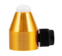 Garneck Patas para Diapasón de Meditación Cristal de Calcedonia Natural Diseño Redondo Liso 8 Colores Accesorios Antiestrés para Uso Musical y Relajación