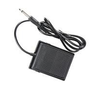 Garneck Pedal de Sustain para Teclado Electrónico Negro, Resistente y Antideslizante, Compatible Pianos Eléctricos y Sintetizadores, Accesorio Práctico para Músicos