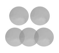 Garneck Película Cambiadora de Color Negra para Luces LED de 100 Mm, 5 Unidades Redondas para Iluminación Ambiental, Filtro Difusor de Luz para Lámparas, Adecuado para Decoración,