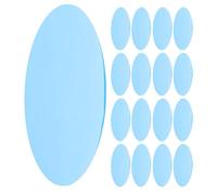 Garneck Película de Filtro de Luz para Lámparas Led, 20 Unidades de Gel Corrector de Color Azul Marino, Adhesiva, 74 Mm, Láminas Translúcidas para Decoración y Fotografía Ambiental