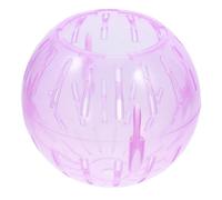 Garneck Pelota De Ejercicio para Hámster Transparente De 10 Cm, Bola De Hámster De Plástico Resistente para Mascotas Pequeñas, Estimulante para Correr y Juegos Diarios