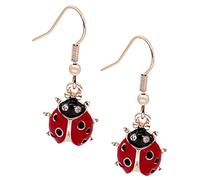 Garneck Pendientes Mariquita para Mujer Gancho Colgante de Duradero Diseño Moda Joyería para Niñas y Adolescentes