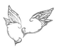 Garneck Pendientes Tipo Ear Cuff para Mujer Dijes, Clip sin Perforación, Joyas Delicadas de Plata, Accesorios para Uso Diario y Fiestas,