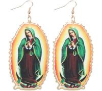 Garneck Pendientes Vintage Mary Retro para Mujer de Diseño Exagerado y Varios estilos Joyería Delicada para Fiesta y Uso Diario Color Aleatorio
