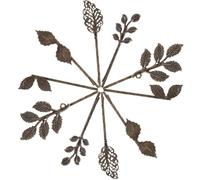 Garneck Pinzas Cabello Forma de Hoja Vintage de Bronce 10 Piezas Tallas 1 a 5 Horquillas Retro para Mujer y Niña Accesorio Decorativo para Peinados Fiestas y Bodas
