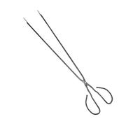 Garneck Pinzas Largas Para Carbón Barbacoa 60 Cm Hierro Resistente Al Calor Para Chimenea y Fogones Al Aire Libre Uso Patio y Fogatas