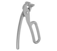 Garneck Pinzas para Pizza y Pinza para Bandeja de Pizza Profunda de Aleación de Aluminio, Plata, Resistentes al Calor, Fácil Extracción, para Cocinas Domésticas