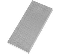 Garneck Placa Cuadrada Barra Cuadrada de Metal Sólido de Hierro Macizo para Uso Industrial sin Rebabas, Adecuado para Corte y Fresado en Máquinas