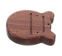 Garneck Placa de Kalimba de Madera Base Musical para Piano de Pulgar Teclas de Reparación para Piano de Dedo Africano