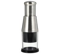 Garneck Prensador y Cortador Manual de Verduras y Ajo en Acero Inoxidable, Herramienta Multifuncional para Cocina y Camping, Diseño Compacto para Uso en Hogar y Exteriores