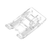 Garneck Prensatelas transparente para máquinas de coser Singer - Prensatelas transparente para costuras de satén y ojales, apto para modelos de caña baja de Singer Brother y Babylock