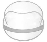 Garneck Protector para Sombrero de Plástico Fácil de Instalar y Quitar, Accesorio para Poncho de Lluvia ala de Gorra Compatible Capucha Suelta