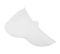 Garneck Protectores para debajo 10 piezas, adhesión, desechables, absorbentes, para mujeres, blanco, no tejido, para deportes y correr