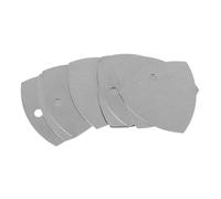 Garneck Púas De Guitarra Acero Inoxidable 12 Piezas, Selecciones Musicales Duraderas y Resistentes Al Desgaste, Punta Del Dedo Cómoda Para Guitarra, Accesorio Esencial Para Músicos