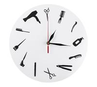 Garneck Reloj De Pared Temporizador Reloj Silencioso Reloj De La Batería Peluquería Reloj De Pared Creativo Reloj De Pared Moderno Reloj De Pared Batería Operado Reloj De Pared Reloj De