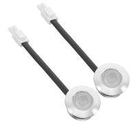 Garneck Repuestos Campana Extractora Teka Fácil y Diseño Compacto de Metal y Vidrio con 2 Luces LED Iluminación Completa para Gabinete de Cocina