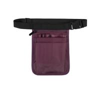 Garneck Riñonera para Peluquero Ajustable Múltiples Bolsillos, Bolsa de Tijeras y Herramientas de Peluquería, Color Morado, Gran Capacidad para Uso Profesional Viaje