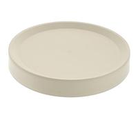 Garneck Rodillo redondo para plantas con ruedas, robusto para interior y exterior, ideal para macetas, 25 cm de diámetro, flexible, color beige