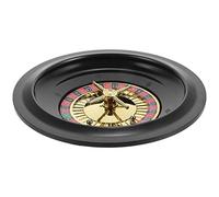 Garneck Rueda de ruleta de 10 pulgadas para juegos - Juego de ruleta profesional para juegos en casa y fiestas, ideal para noches de póquer y juegos de mesa de ocio