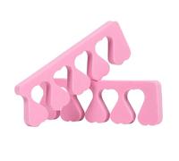 Garneck Separadores de Dedos de Espuma para Uñas Manos y Pies, 20 Pares para Pedicura y Manicura, Espaciadores Cómodos y Prácticos para Cuidado y Decoración de Uñas Color Color Aleatorio