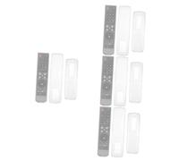 Garneck Set De 3 Fundas Protectoras De Silicona Transparentes para Control Remoto De Televisión y Aire Acondicionado - Protección Antideslizante y Duradera