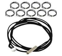 Garneck Sonda de Temperatura Ntc 1 Metro, Cable de Sensor Digital de Termistor, Pack 10 Piezas para Hvac, Acuicultura y Control Industrial