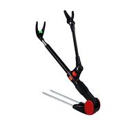 Garneck Soporte para Caña de Pescar Ajustable Metal Resistente Estable Multiusos Accesorios de Pesca para Pesca Tierra Exteriores