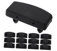 Garneck Soportes y Tapas De Listones Para Cama 56x9 Mm Plástico Resistente Compatibles Camas Individuales, Dobles y King Para Estructura Base 20 Piezas Reemplazo