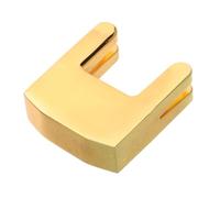 Garneck Sordina de Cello Dorada Metálica de 2 Silenciador para 3/4 y 4/4 Reducción de Ruido y Instalación para Práctica Nocturna y Compartidos