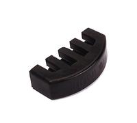 Garneck Sordina de Goma para Violín Práctica, Silenciador Pesado Que Protege la Parte Central y Evita Daños, Tamaño Compacto 5.6X2.6X1.3 CM para Uso en Interiores