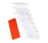 Garneck Tablero Cortavientos para Estufa Protector De Parabrisas para Exteriores Plegable para Acampar Utensilios De Cocina De Acero Protector Cortavientos Parrilla Deflectora