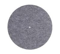 Garneck Tapete de Registro Fieltro para Tocadiscos Vinilo Alfombrilla Protectora Amortiguación Estabilidad Plataforma Giratoria