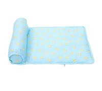 Garneck Tapete De Seda De para Mascotas Tapete Refrescante Portátil para Gatos Estampado De Frutas para Usar El Suelo del