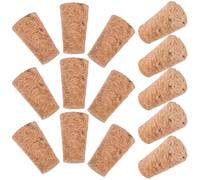 Garneck Tapones de Corcho Cónicos para Botellas de Vino, Corchos para Botella de Vidrio 20x15x35 Mm, Pack de 100 Unidades, Sellado Hermético para Elaboración Casera y Decoración