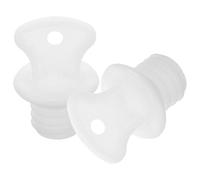 Garneck Tapones Pequeños para Bolsas de Agua Caliente 2 Piezas Goma Anticorrosiva de 16 MM Tapones Antifugas Compatibles para Bolsas Portátiles Accesorios para Terapia de Calor Hogar